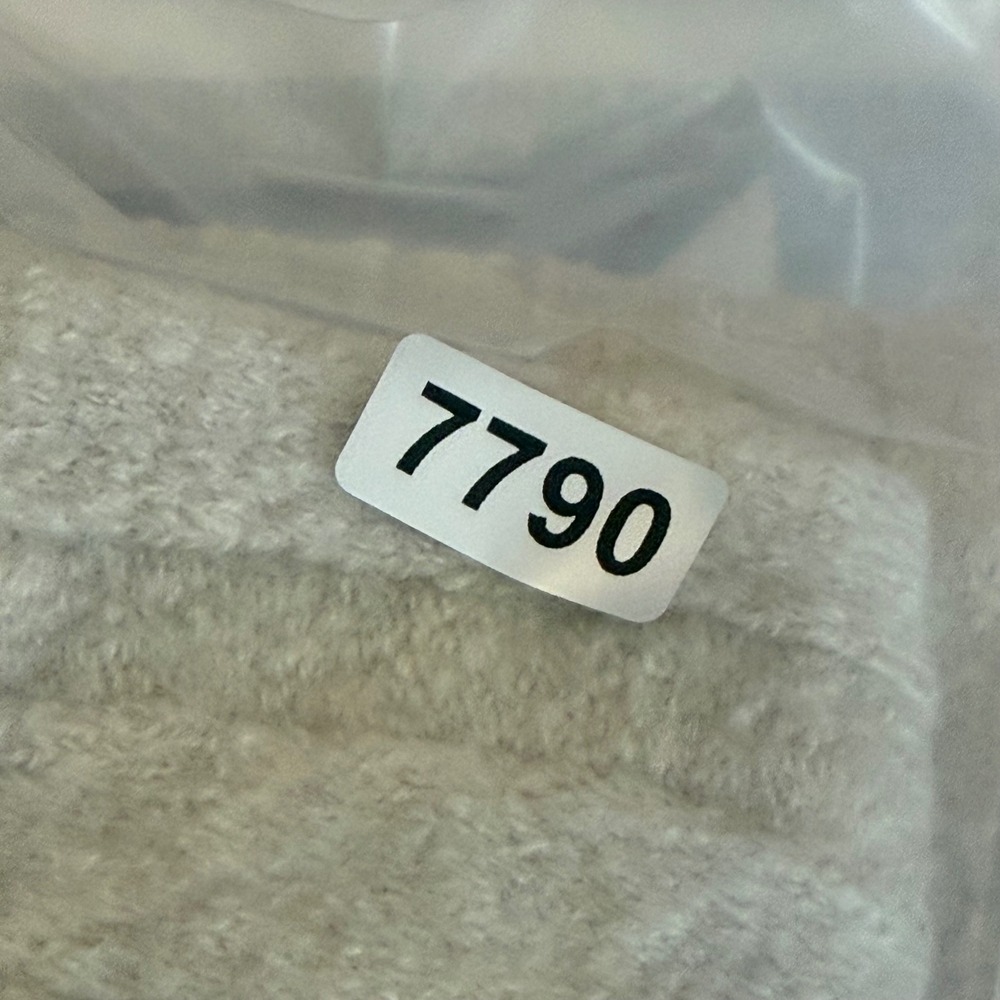Anine Bing Beige 100% Wool Ribbed Mock Neck Midi Dress Small A-02-3183-280 - Picture 10 of 10